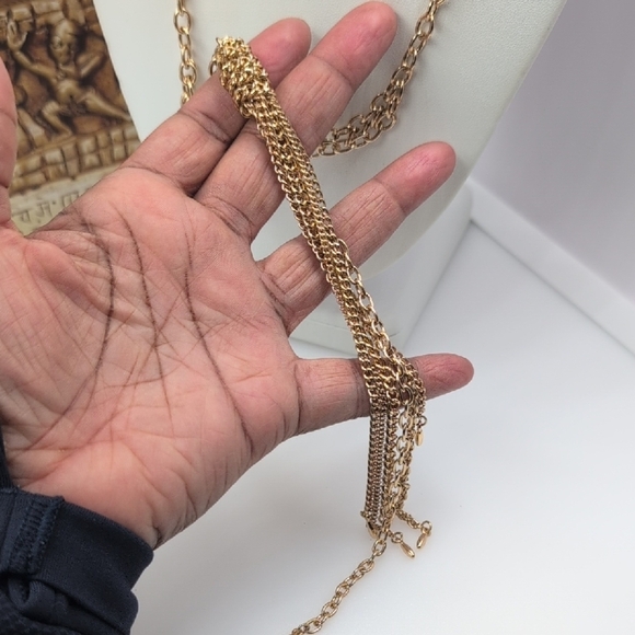 Jessica Simpson Gold Layered Necklace - Picture 2 of 5